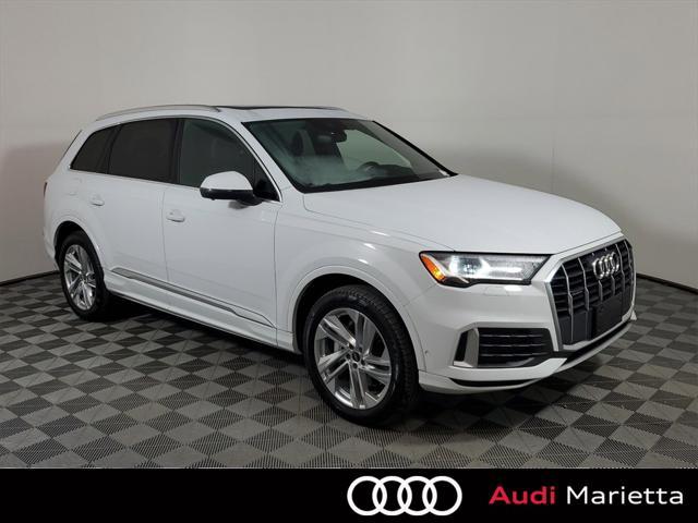 used 2021 Audi Q7 car, priced at $34,949