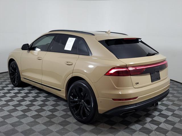 used 2024 Audi Q8 car, priced at $67,449