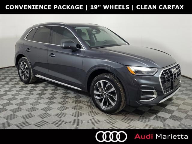 used 2021 Audi Q5 car, priced at $27,495