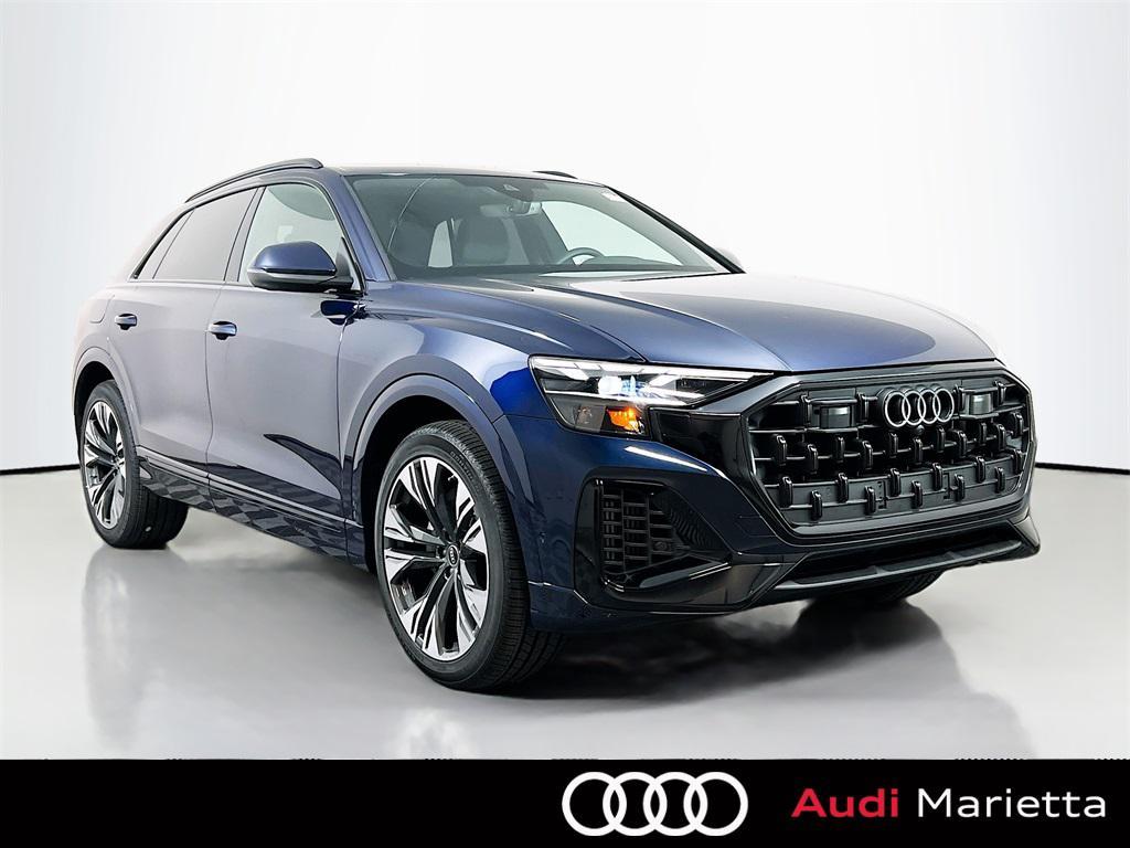 new 2025 Audi Q8 car, priced at $80,031