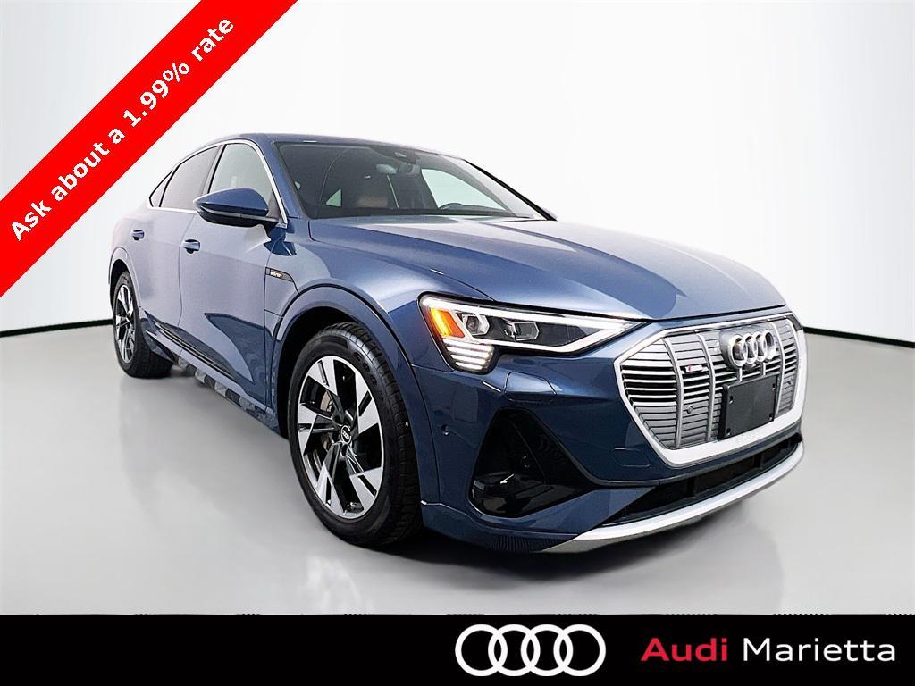 used 2022 Audi e-tron Sportback car, priced at $33,449