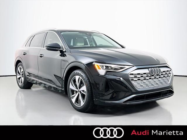 used 2024 Audi Q8 e-tron car, priced at $54,949