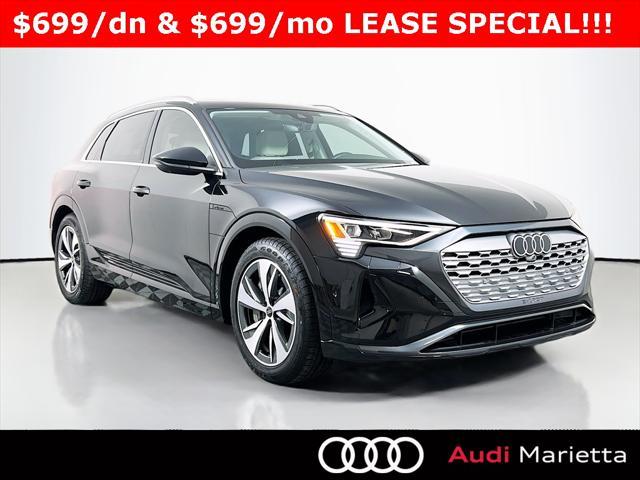 used 2024 Audi Q8 e-tron car, priced at $53,549