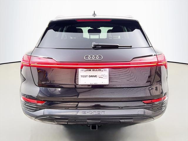 used 2024 Audi Q8 e-tron car, priced at $54,949