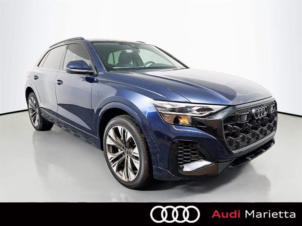 new 2025 Audi Q8 car, priced at $76,013