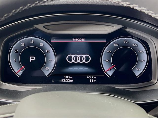 new 2025 Audi Q8 car, priced at $76,822