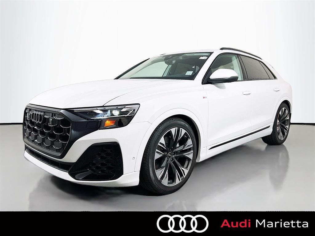 new 2025 Audi Q8 car, priced at $81,512