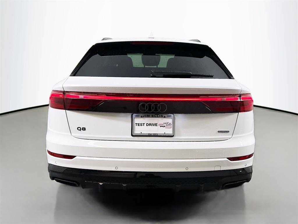 new 2025 Audi Q8 car, priced at $81,512