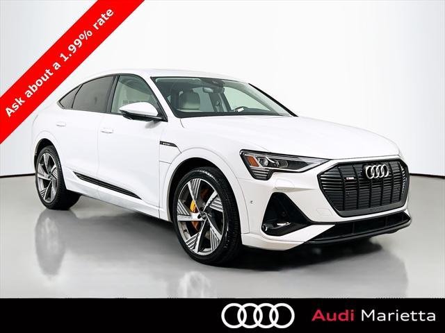 used 2022 Audi e-tron Sportback car, priced at $36,949