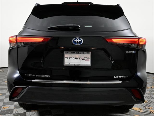 used 2021 Toyota Highlander Hybrid car, priced at $34,949