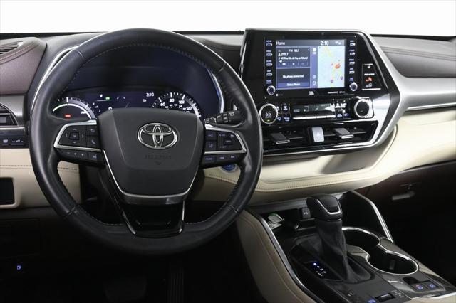 used 2021 Toyota Highlander Hybrid car, priced at $34,949