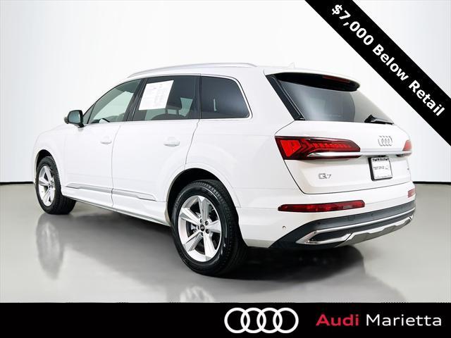 used 2023 Audi Q7 car, priced at $34,449