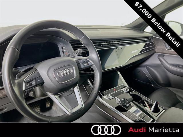used 2023 Audi Q7 car, priced at $34,449
