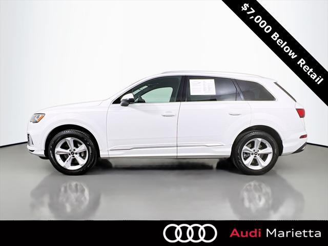 used 2023 Audi Q7 car, priced at $34,449