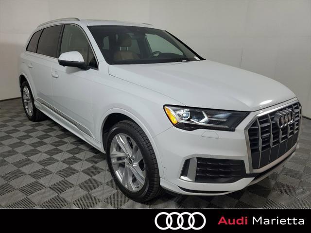 used 2021 Audi Q7 car, priced at $30,449