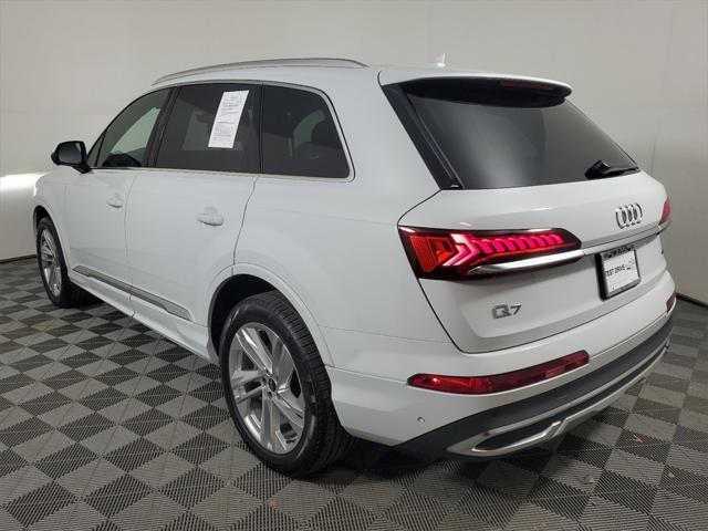 used 2021 Audi Q7 car, priced at $30,449