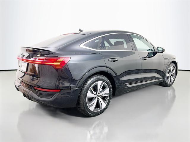 used 2024 Audi Q8 e-tron car, priced at $55,549
