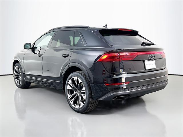 new 2025 Audi Q8 car, priced at $76,333