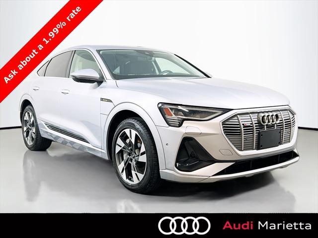 used 2021 Audi e-tron Sportback car, priced at $32,749