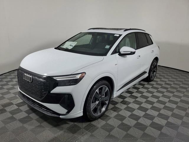 new 2024 Audi Q4 e-tron car, priced at $53,702