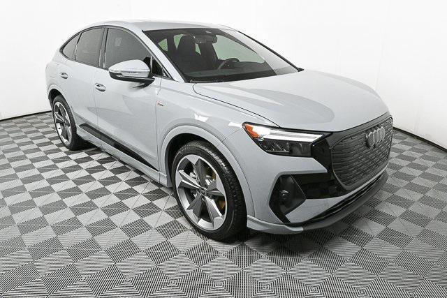 new 2025 Audi Q4 e-tron Sportback car, priced at $64,667