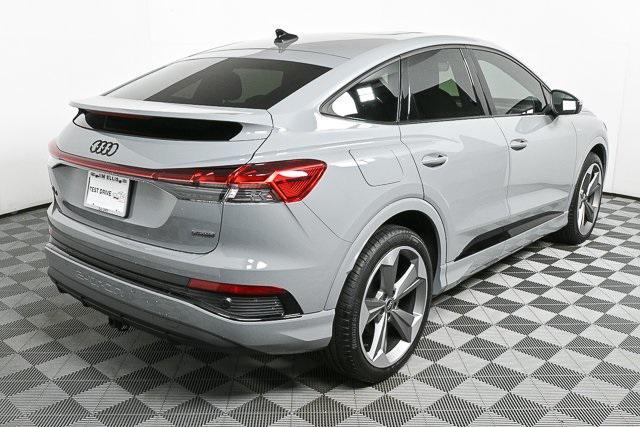 new 2025 Audi Q4 e-tron Sportback car, priced at $64,667