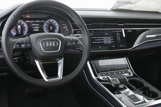 new 2025 Audi Q8 car, priced at $78,359