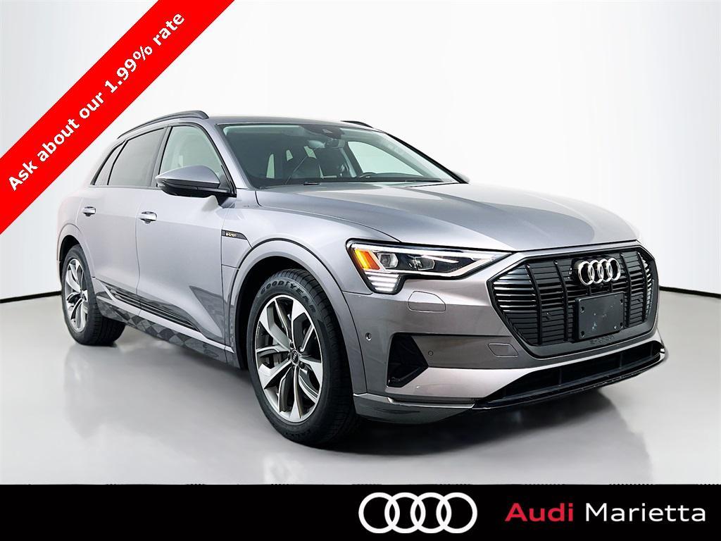 used 2021 Audi e-tron car, priced at $26,549