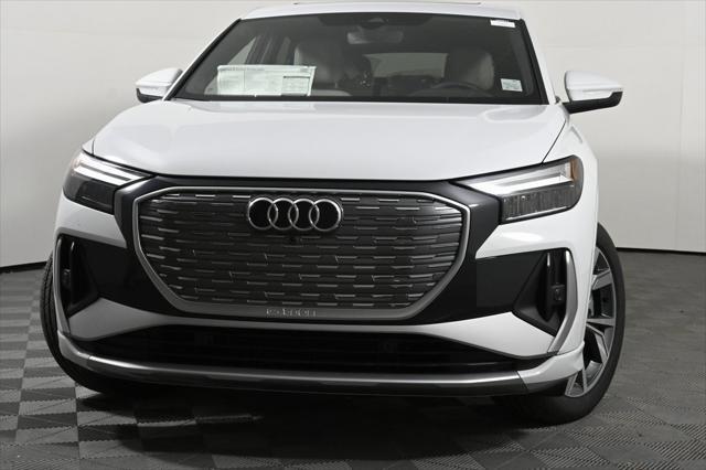 new 2025 Audi Q4 e-tron Sportback car, priced at $59,579