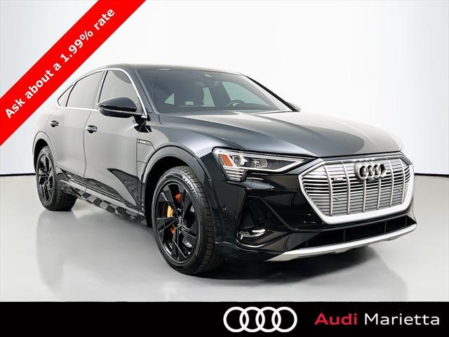 used 2022 Audi e-tron Sportback car, priced at $32,449