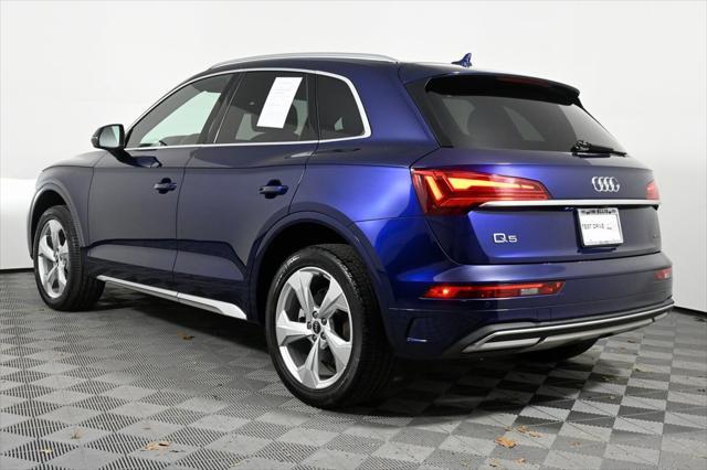 used 2021 Audi Q5 car, priced at $30,849