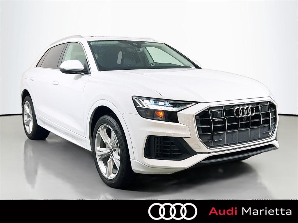 used 2023 Audi Q8 car, priced at $54,849