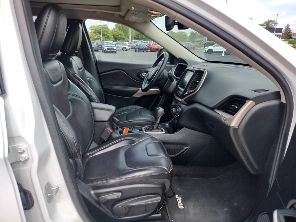 used 2017 Jeep Cherokee car, priced at $10,500