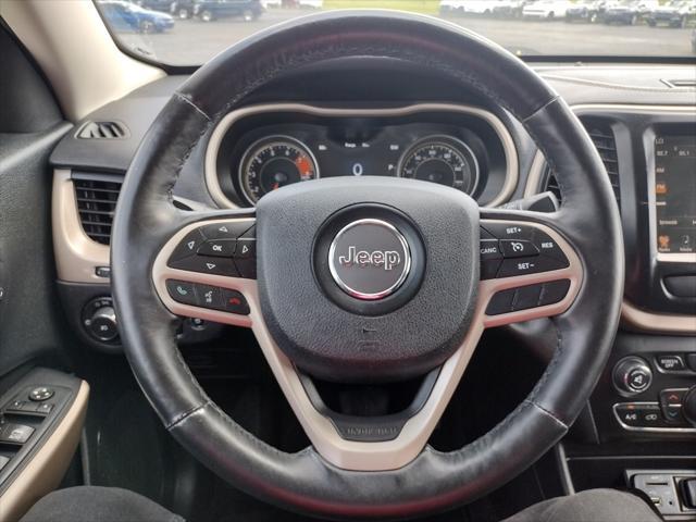 used 2017 Jeep Cherokee car, priced at $12,000