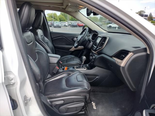 used 2017 Jeep Cherokee car, priced at $12,000