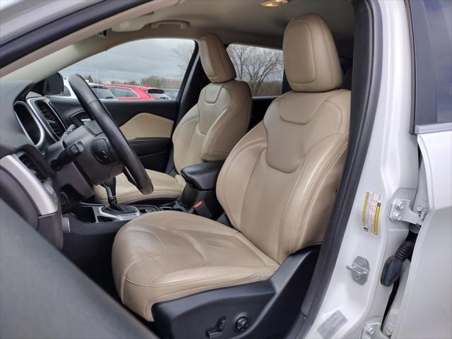 used 2017 Jeep Cherokee car, priced at $16,500