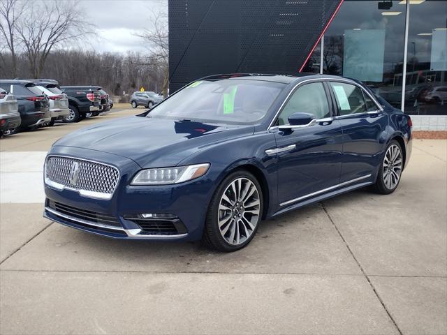 used 2018 Lincoln Continental car, priced at $21,500