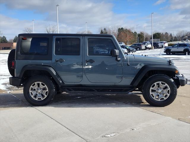 used 2015 Jeep Wrangler Unlimited car, priced at $22,500