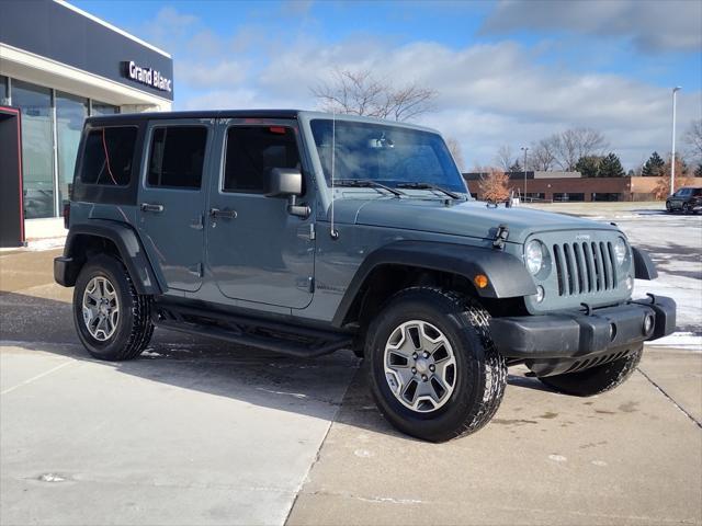 used 2015 Jeep Wrangler Unlimited car, priced at $22,500