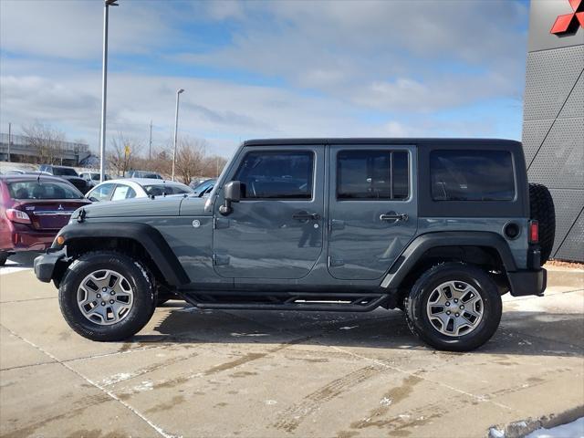 used 2015 Jeep Wrangler Unlimited car, priced at $22,500