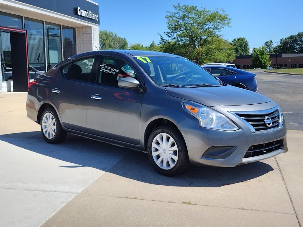 used 2017 Nissan Versa car, priced at $8,500