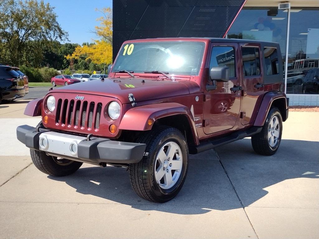 used 2010 Jeep Wrangler Unlimited car, priced at $12,000