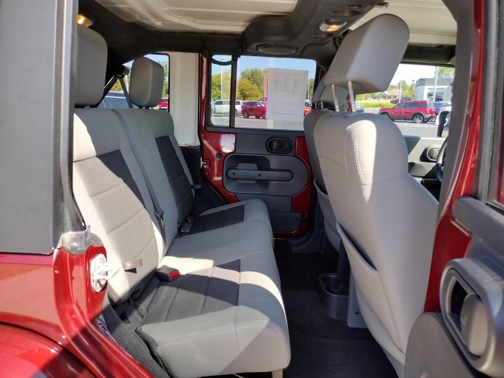 used 2010 Jeep Wrangler Unlimited car, priced at $12,000