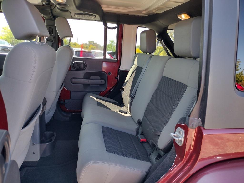 used 2010 Jeep Wrangler Unlimited car, priced at $12,000