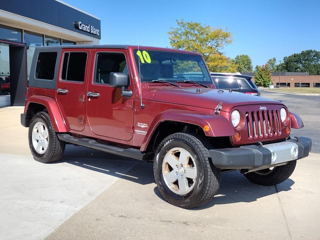 used 2010 Jeep Wrangler Unlimited car, priced at $12,000