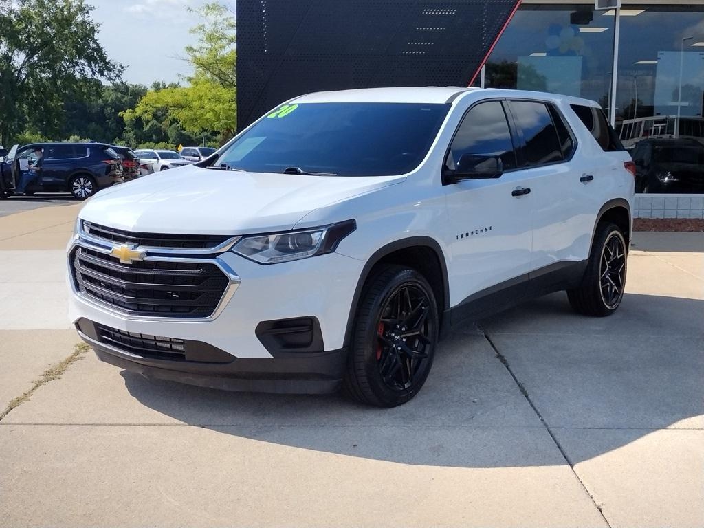 used 2020 Chevrolet Traverse car, priced at $16,500