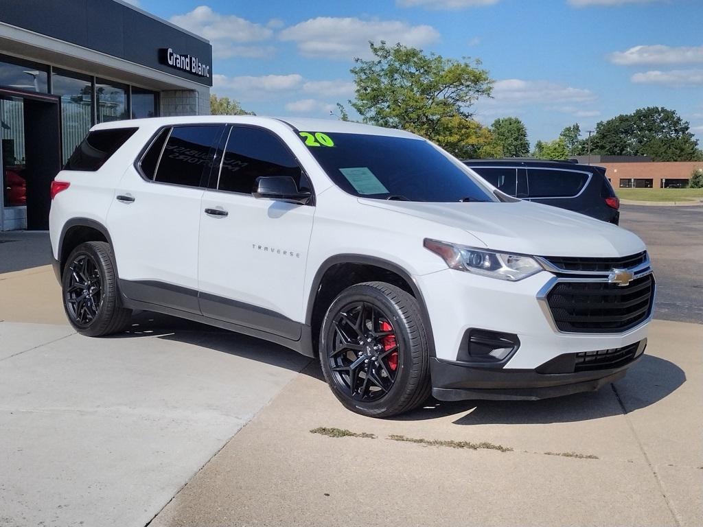 used 2020 Chevrolet Traverse car, priced at $16,500