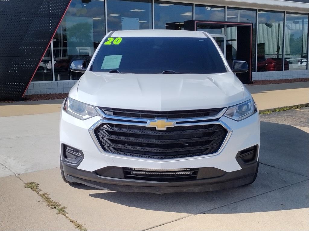 used 2020 Chevrolet Traverse car, priced at $16,500
