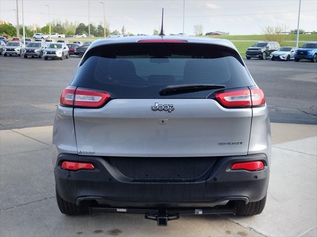 used 2017 Jeep Cherokee car, priced at $13,000