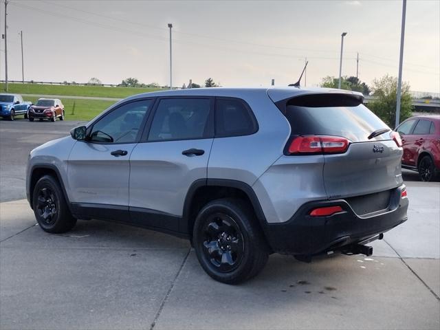used 2017 Jeep Cherokee car, priced at $13,000